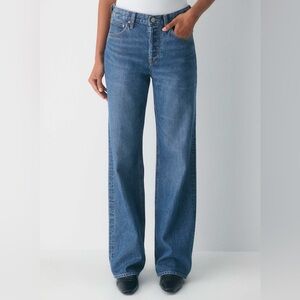 NWT Denim Forum The '90s Vintage Mid-Rise Wide Jean